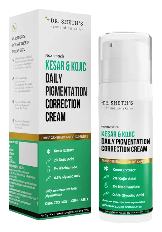 Dr. Sheth's Kesar & Kojic Daily Pigmentation Correction Cream
