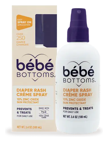 bébé Bottoms Diaper Rash Crème Spray