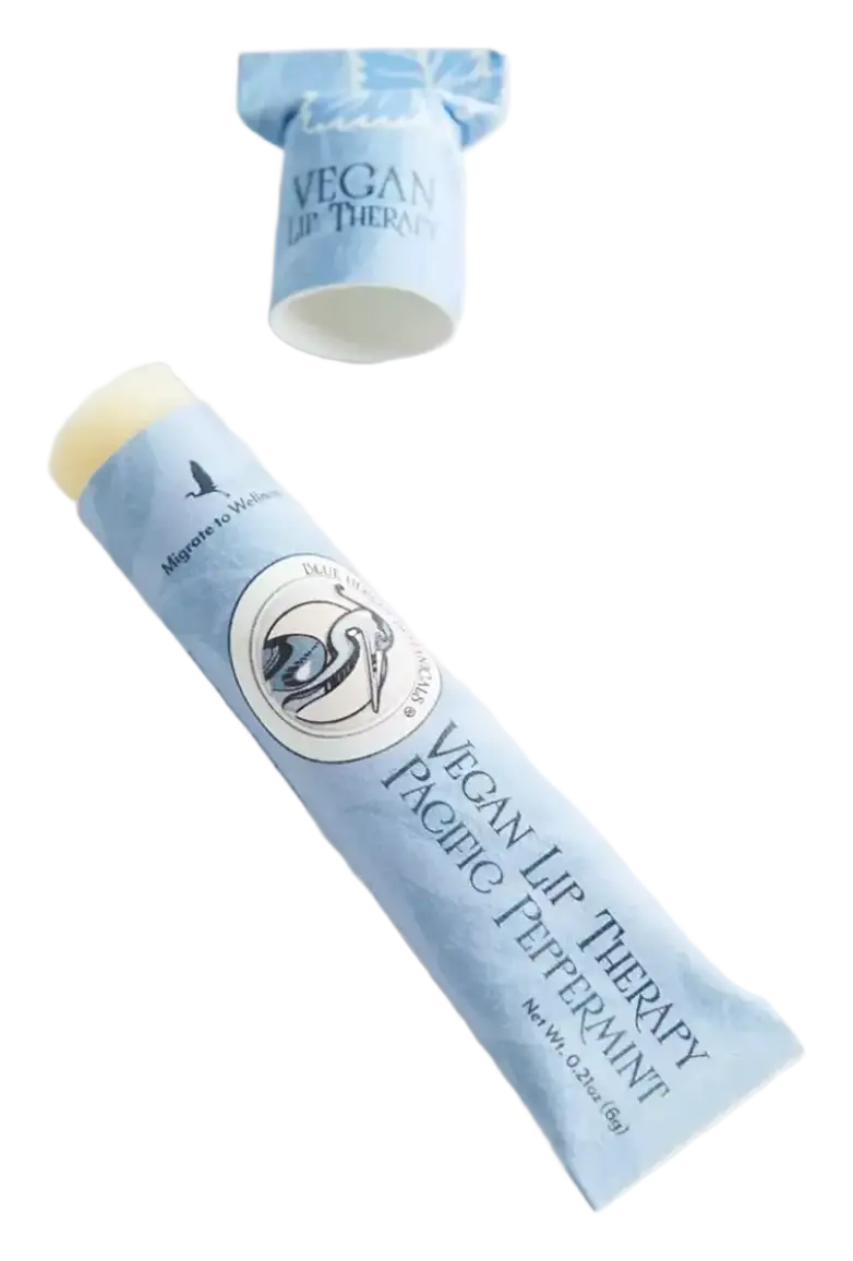 Blue Heron Botanicals Vegan Lip Therapy Pacific Peppermint