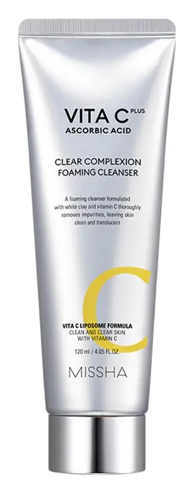 Missha Vita C Plus Clear Complexion Foaming Cleanser