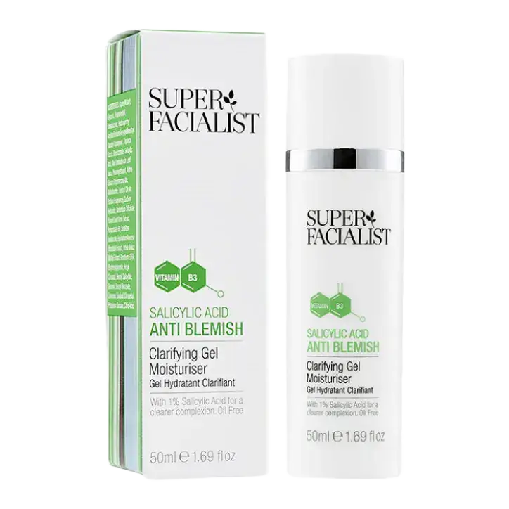 Super Facialist Salicylic Acid Anti-Blemish Clarifying Gel Moisturiser