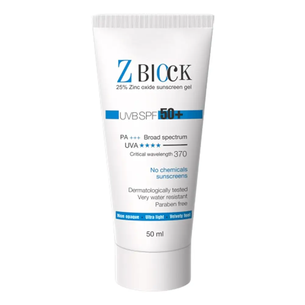 Ethicare Remedies Z Block Zinc Oxide Sunscreen Gel SPF 50+
