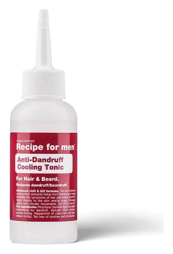 Recipe For men Anti-Dandruff Cooling Tonic For Hair & Beard