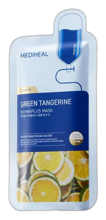 Mediheal Dermaplus Mask Green Tangerine