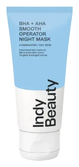 Indy Beauty BHA + AHA Smooth Operator Night Mask