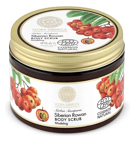 Natura Siberica Siberian Rowan Modeling Body Scrub