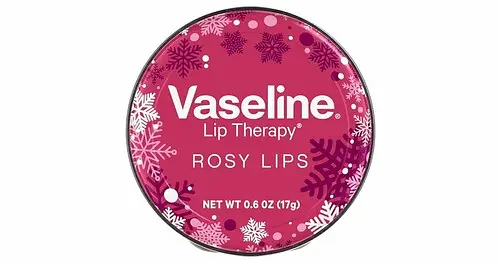 Vaseline Lip Therapy Tin Rosy Lips Holiday Edition