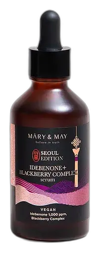 Mary & May Seoul Edition Idebenone + Blackberry Complex Serum