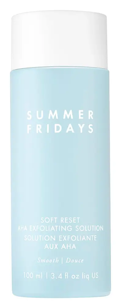 Summer Fridays Soft Reset AHA Exfoliating Solution