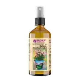 Bioherba Blütenwasser Aus Balkan-Storchschnabel (Wild Geranium) Hydrolat Flower Water
