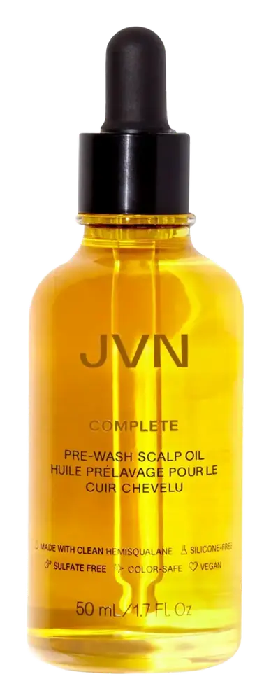 JVN Complete Pre-Wash Scalp & Hair Strengthening Treatment Oil