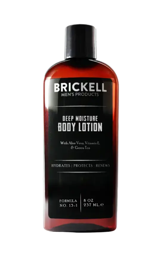 Brickell Men's Products Deep Moisture Body Lotion For Men Scented