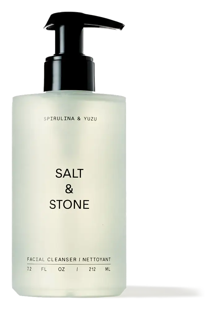 Salt & Stone Spirulina & Yuzu Facial Cleanser