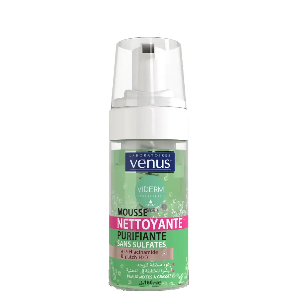 laboratoires venus Viderm Mousse Nettoyante Purifiante