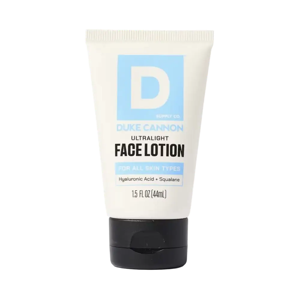 Duke Cannon Ultralight Face Lotion