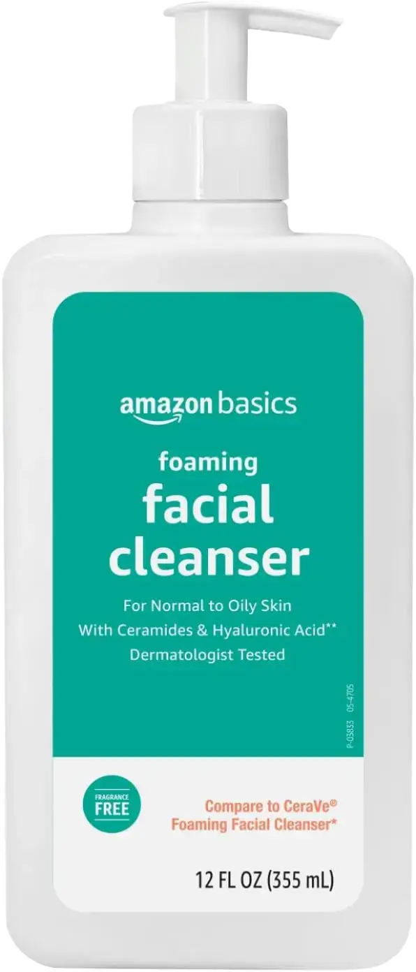 Amazon Basics Foaming Facial Cleanser