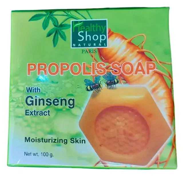 Healthy Shop Natural Propolis Soap With Ginseng Extract