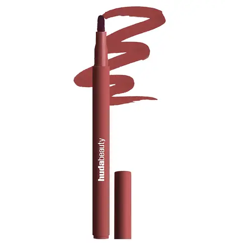 Huda Beauty Lip Contour Lip Stain For 12-Hour Wear Cinnamon