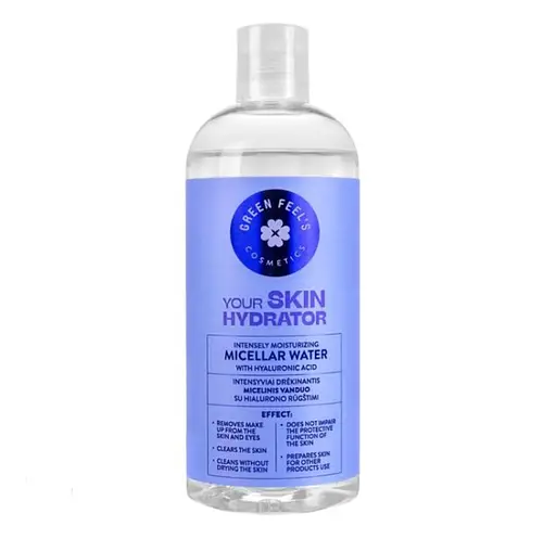Green Feel's Intensely moisturizing micellar water with hyaluronic acid