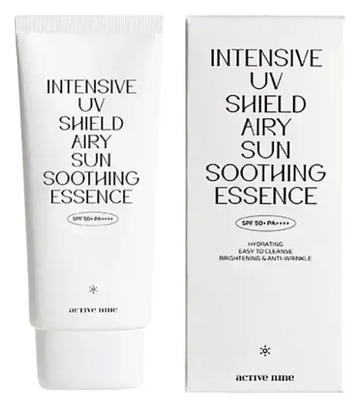 Active Nine Intensive UV Shield Airy Sun Soothing Essence SPF 50 PA++++