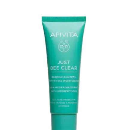 Apivita Natural Cosmetics Just Bee Clear Blemish Control Mattifying Moisturizer
