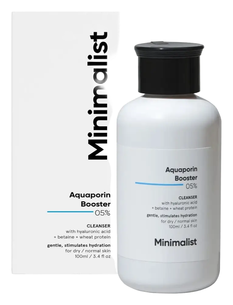 Minimalist Aquaporin Booster 05% Cleanser
