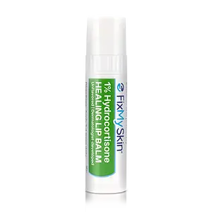 FixMySkin 1% Hydrocortisone Healing Lip Balm Unflavored
