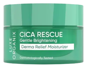 Luxe Organix Cica Rescue Gentle Brightening Derma Relief Moisturizer