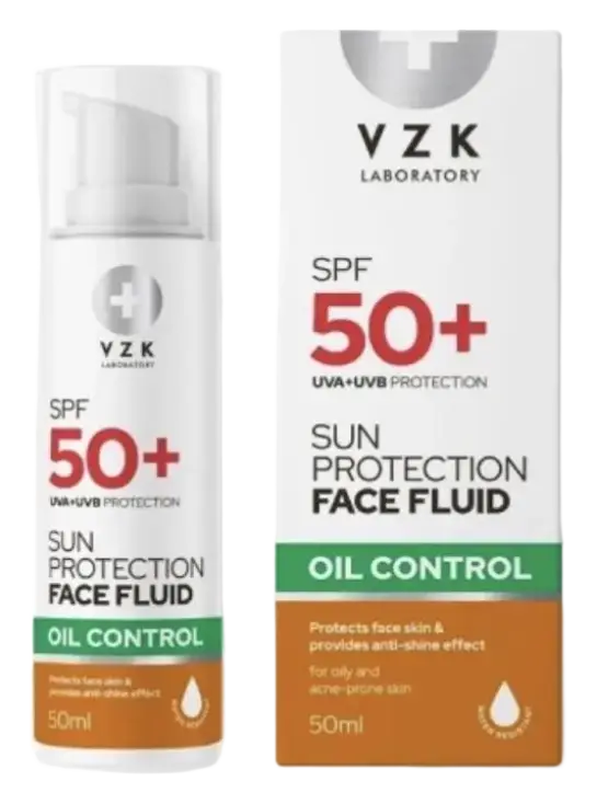 VZK Sun Protection Face Fluid Oil Control SPF 50+
