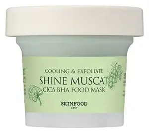 Skinfood Food Mask Shine Muscat Cica BHA
