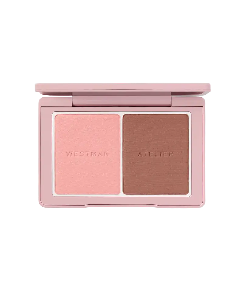 Westman Atelier Baby Cheeks + Face Trace Sculpting Powder Duo Coquette / Mimi