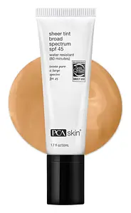 PCA Skin Sheer Tint Broad Spectrum SPF 45