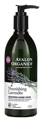 Avalon Organics Glycerin Hand Soap Nourishing Lavender