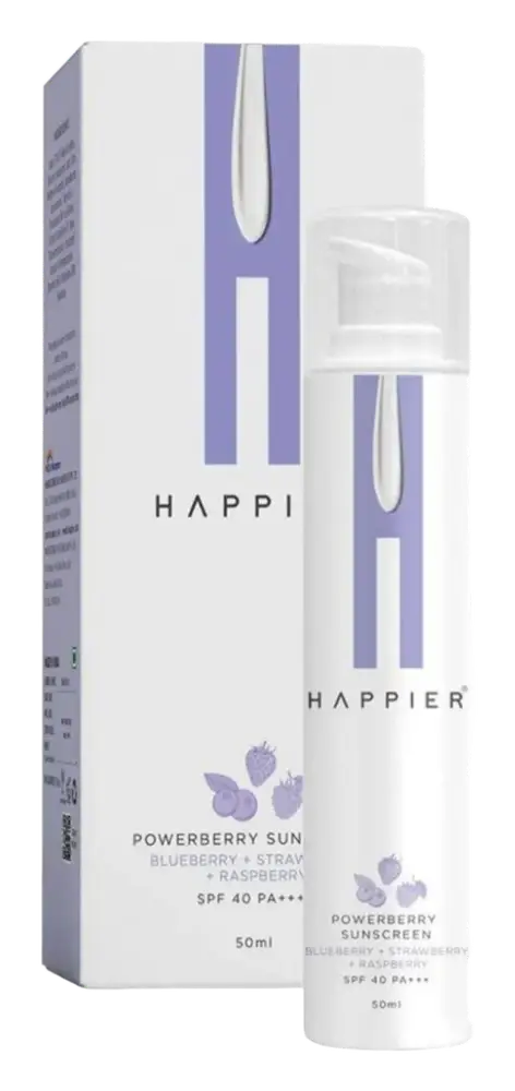 Happier Powerberry Sunscreen  SPF 40 PA+++