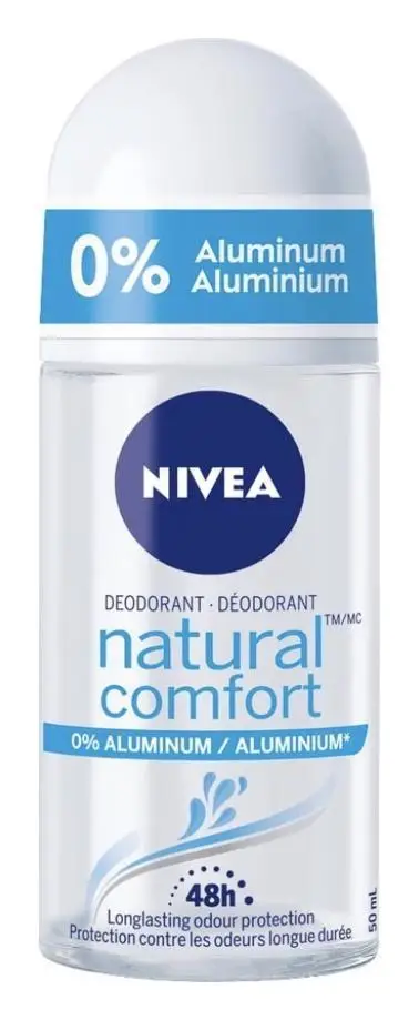 Nivea Natural Comfort Aluminum Free Roll-On Deodorant