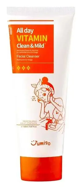JUMISO All Day Vitamin Clean & Mild Facial Cleanser