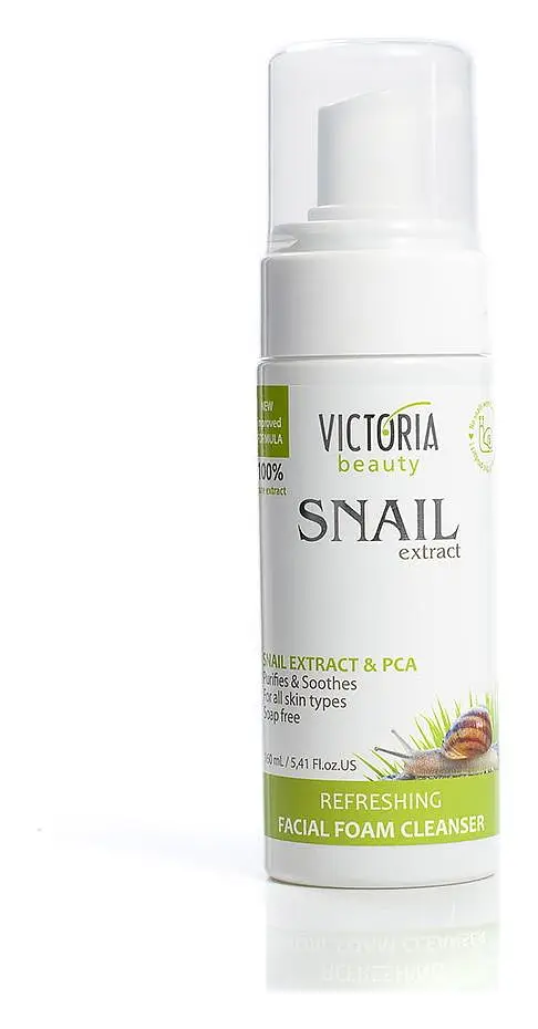 Victoria Beauty Snail Extract Refreshing Facial Foam Cleanser
