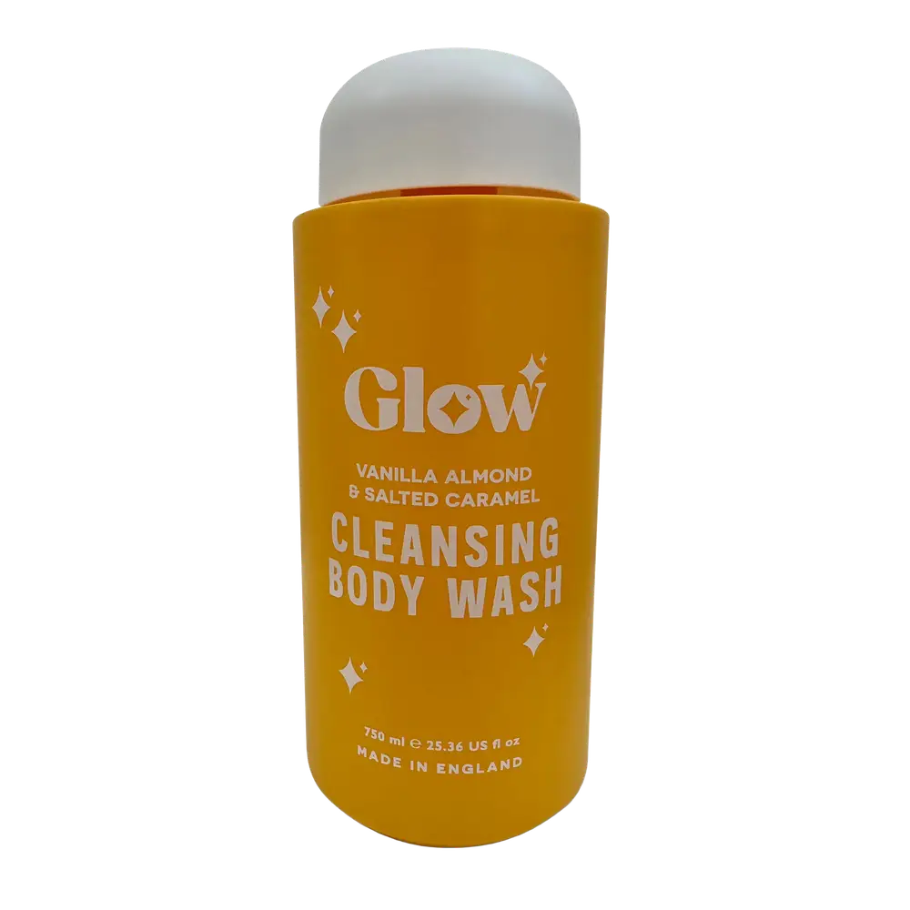 The Glow Vanilla Almond & Salted Caramel Cleansing Body Wash