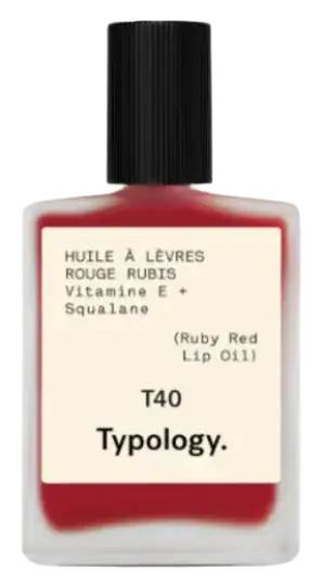 Typology T40 Tinted Lip Oil Ruby Red