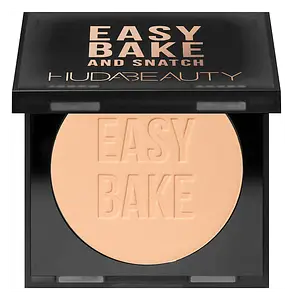 Huda Beauty Easy Bake & Snatch Pressed Brightening & Setting Powder Peach Pie