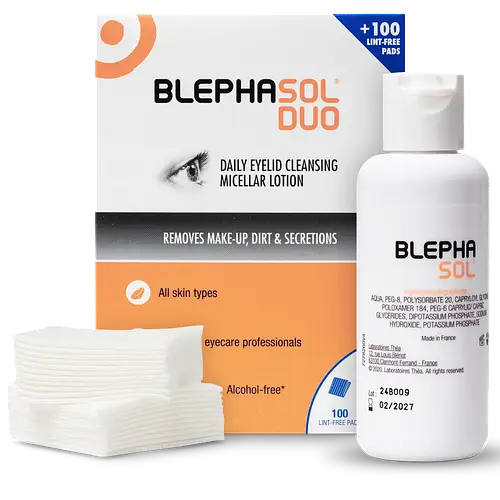 Théa BlephaSol Duo Daily Eyelid Cleansing Micellar Lotion Canada