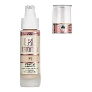 Revolution Beauty IRL Filter Longwear Foundation F1