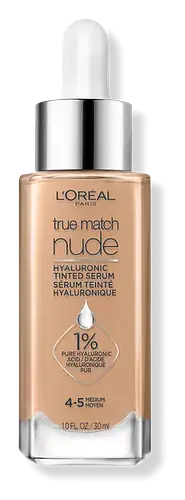 L'Oreal True Match Nude Hyaluronic Tinted Serum 4-5