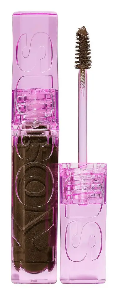 Kosas Air Brow Tinted Volumizing Eyebrow Gel Dark Brown