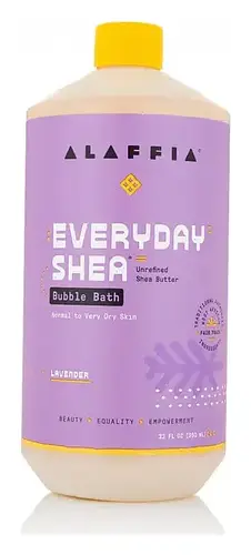 Alaffia Everyday Shea Bubble Bath Lavender