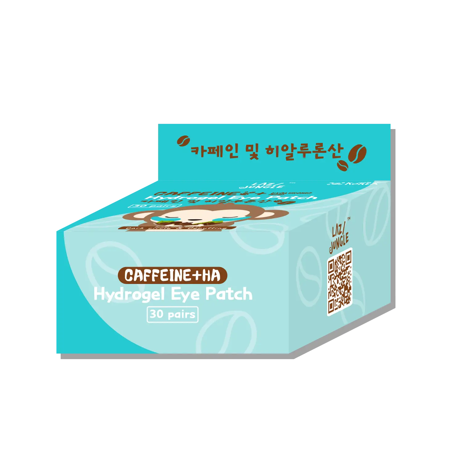Lazy Jungle Caffeine + HA Hydrogel Eye Patch