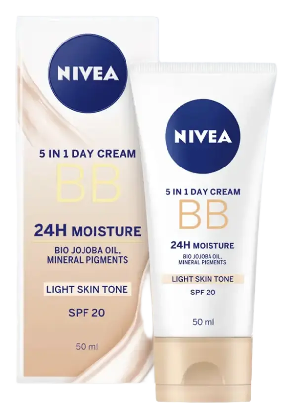 Nivea 24 Hour 5-in-1 BB Day Cream Light