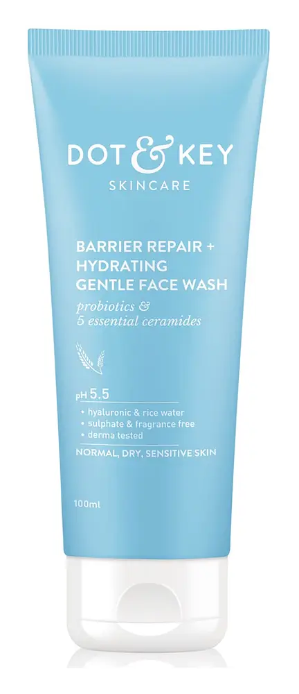 Dot & Key Skincare Barrier Repair Gentle Hydrating Face Wash
