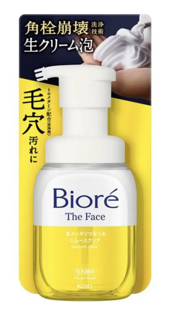 Biore The Face Foaming Facial Wash Smooth Clear