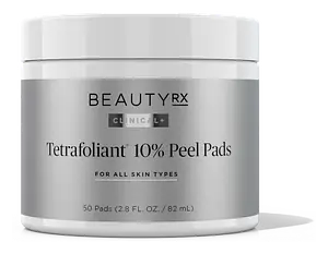 BeautyRx Tetrafoliant® 10% Peel Pads (with Glycolic)